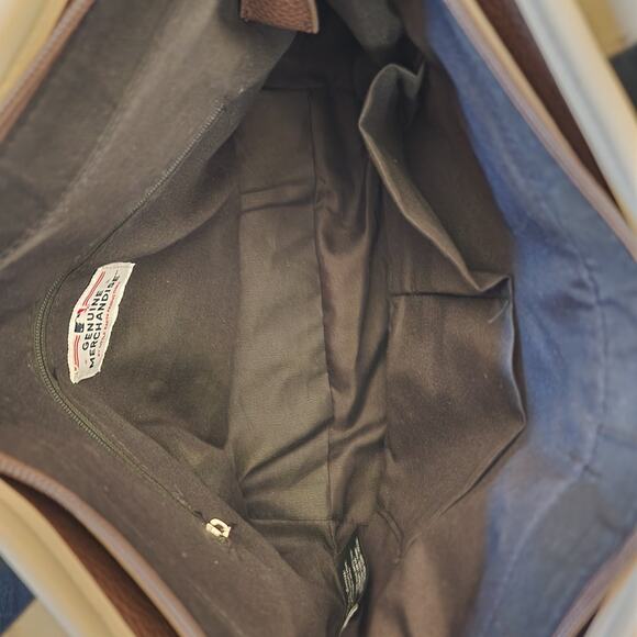 Womens San Diego Padres Brown Shoulder Hand Bag Purse MLB Genuine Merchandise - Picture 15 of 15